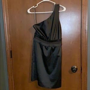 Black cocktail dress